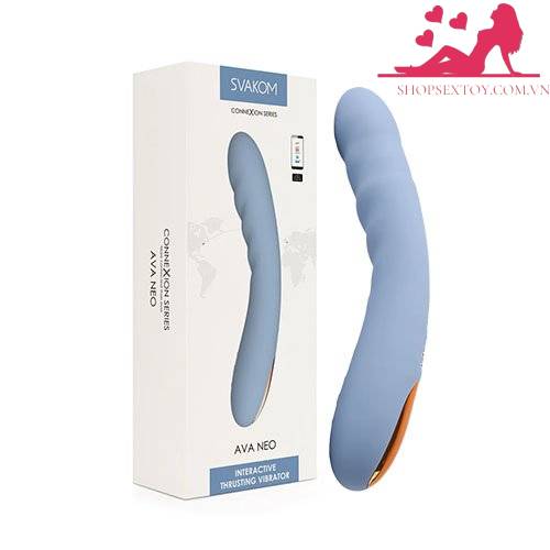 Svakom Ava Neo Dương Vật Giả Cao Cấp Rung Thụt Kích Thích Điểm G – Điều Khiển Qua Điện Thoại