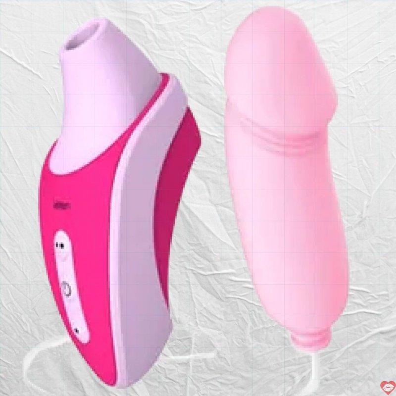 Cực phê với máy bú mút kèm trứng rung Leten