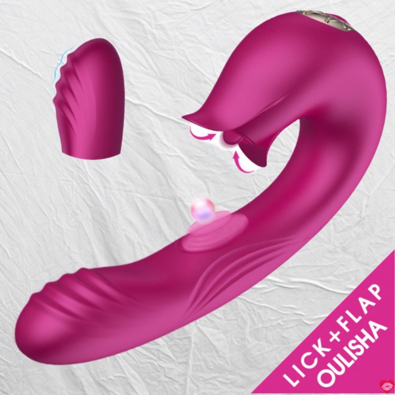 Máy Massage Điểm G Cao Cấp Orisa: 2 Đầu Rung - Liếm - Gợn Sóng
