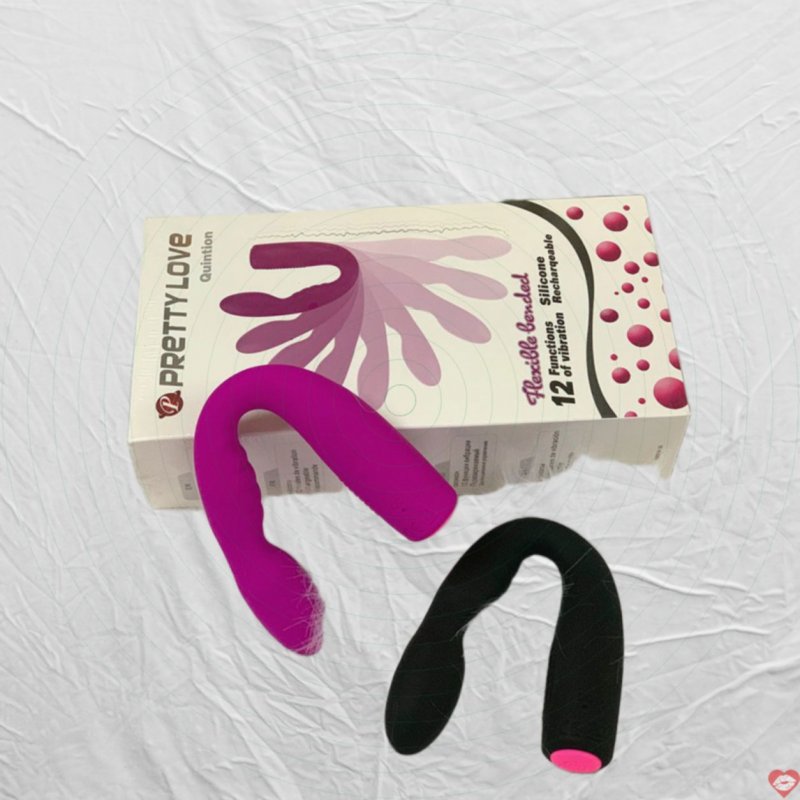 Máy rung đa tần hình chữ U Prettylove Quintion MS20U