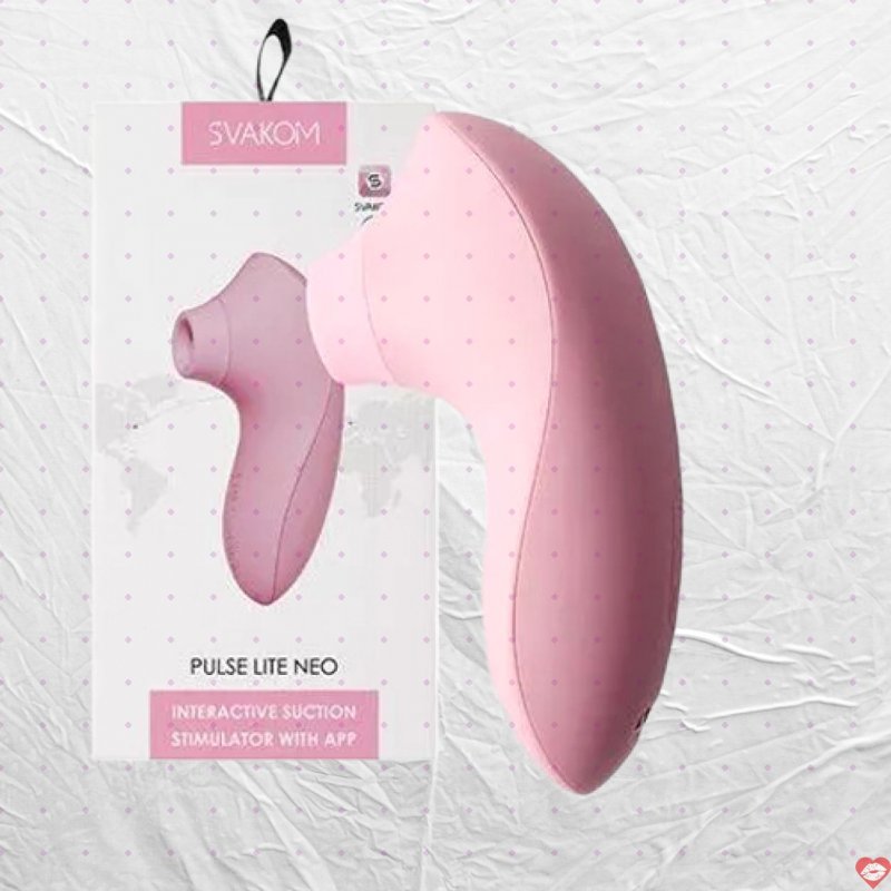 Máy rung bú nút âm vật Svakom Pulse Lite Neo cho nữ cực sướng DC90BL