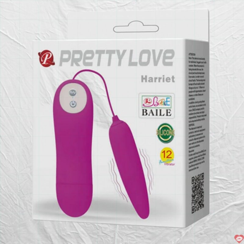 Trứng Rung Tình Yêu Pretty Love Harriet Baile 1 Đầu 12 Chế Độ
