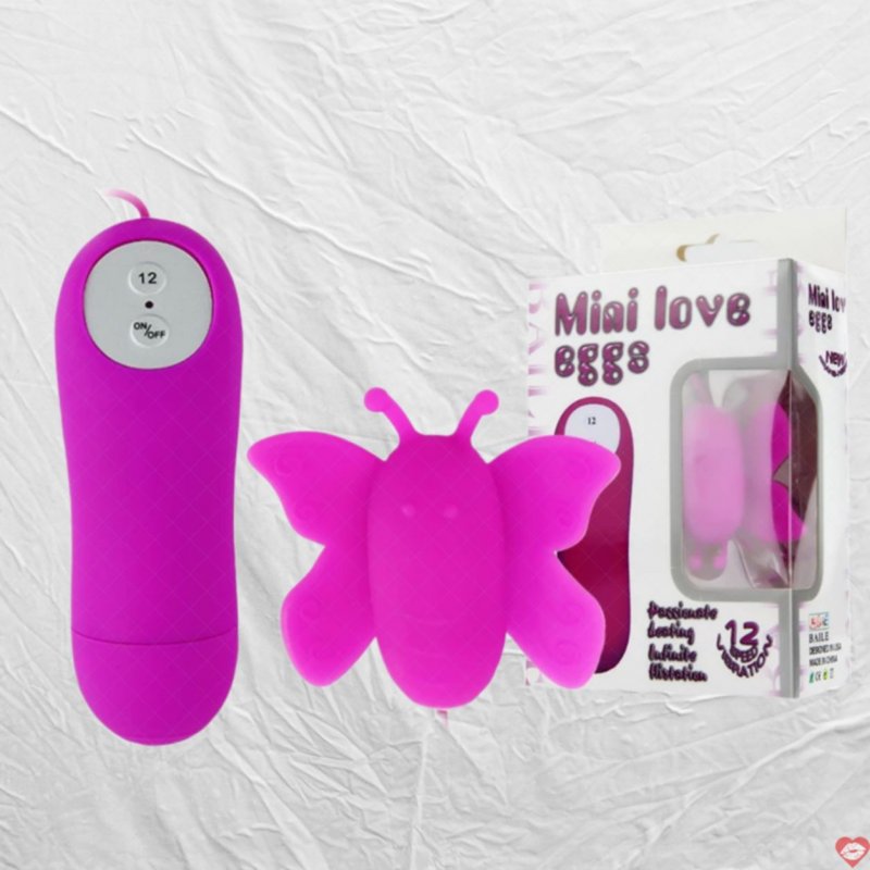 Trứng Rung Tình Yêu Mini Love Con Bướm - 12 Chế Độ Rung