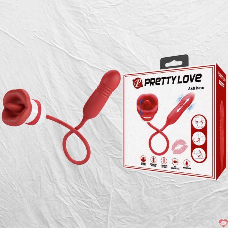 Trứng Rung Tình Yêu Lưỡi Liếm Siêu Mềm Pretty Love Aliyah