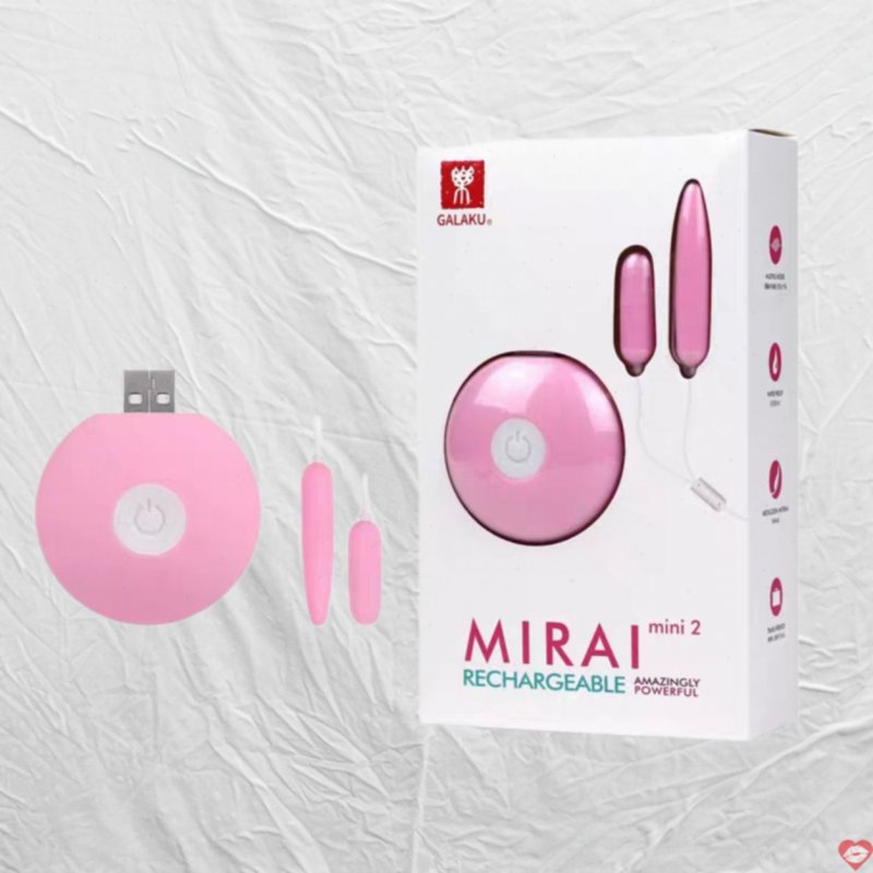 Trứng Rung Tình Yêu Galaku Mirai Mini 2 Rung Siêu Mạnh