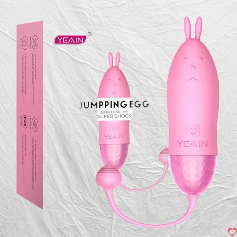 Trứng Rung Siêu Kích Thích Yeain Tai Thỏ Với 10 Chế Độ Rung