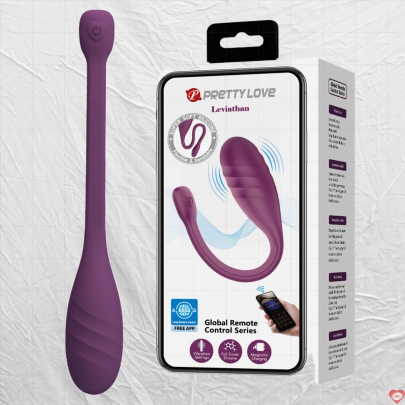 Trứng Rung Pretty Love Laviathan Điều Khiển Qua App Điện Thoại