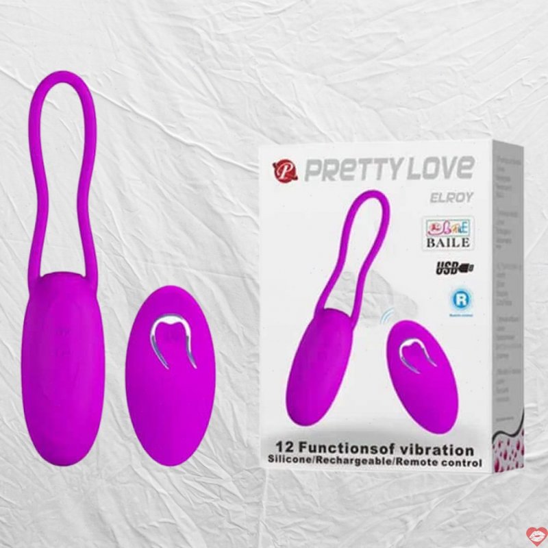Trứng Rung Không Dây Điều Khiển Từ Xa Elroy Pretty Love Baile