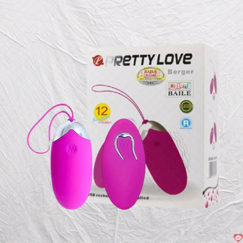 Trứng Rung Điều Khiển Từ Xa Pretty Love BERGER JENNY 12 Chế Độ