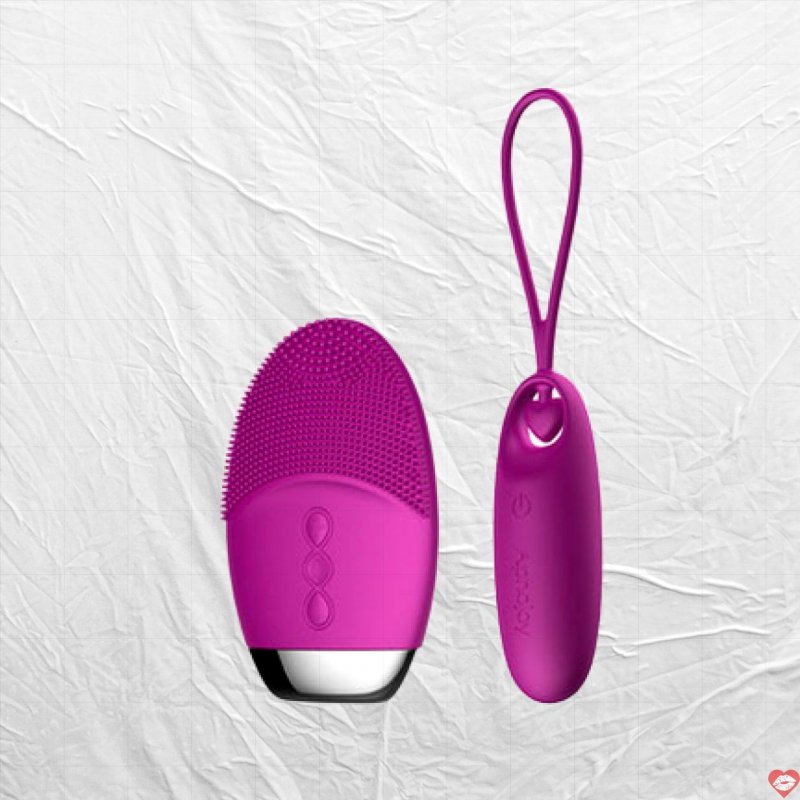 Trứng Rung Aphojoy Điều Khiển Từ Xa Kết Hợp Lưỡi Massage Điểm G