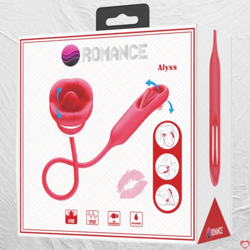 Máy Massage Romance Alyss Rung Liếm Siêu Kích Thích