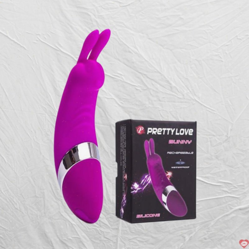 Máy Massage Điểm G Pretty Love Bunny Tai Thỏ