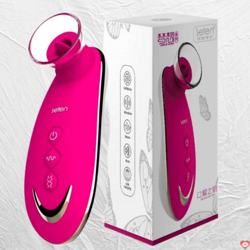 Máy Bú Liếm Licking Sucking Massage Cao Cấp Leten
