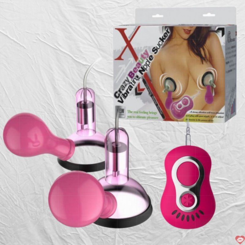Dụng Cụ Hút Ngực Crazy Beauty Vibrating Nipple Sucker