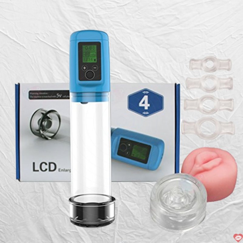 Máy Kéo Dài Dương Vật Tự Động G4 Pin Sạc LCD Chất Lượng Cao 