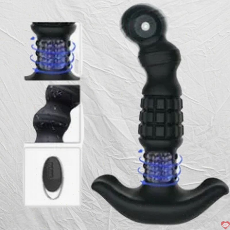 Máy Rung Hậu Môn 360 Độ Điều Khiển Từ Xa Siêu Kích Thích 