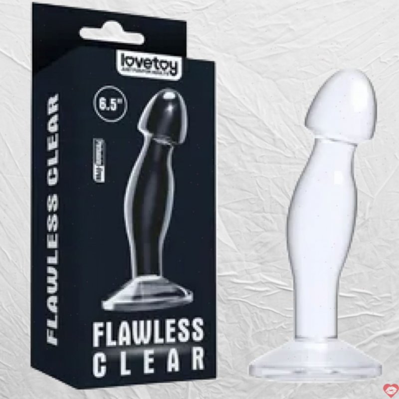 Phích Cắm Tuyến Tiền Liệt Trong Suốt Lovetoy Khám Phá Cực Khoái