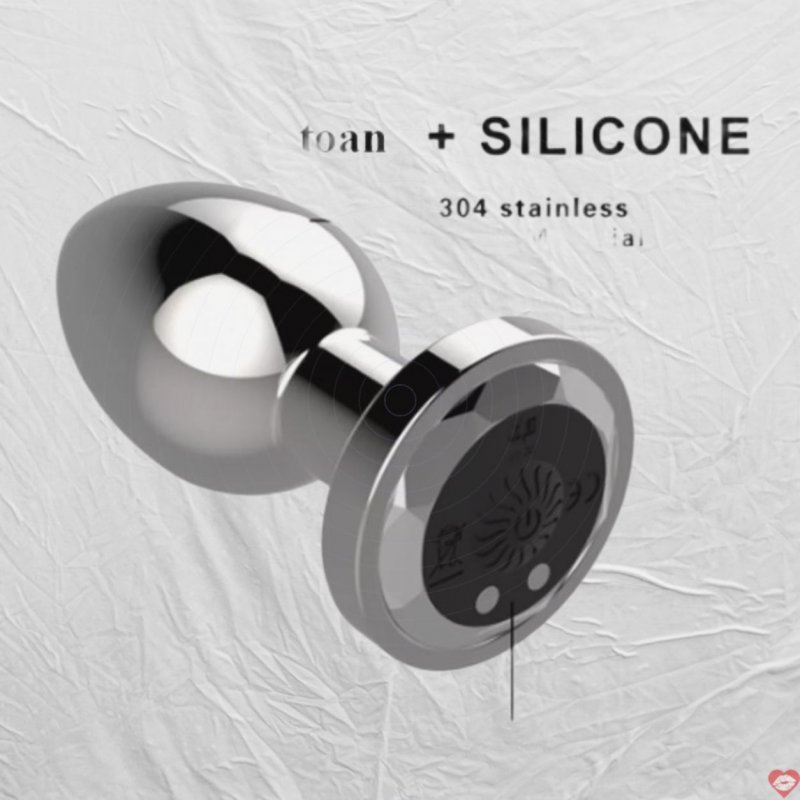Phích Cắm Hậu Môn Inox Siêu Rung đa tần – Điều Khiển Từ Xa HM37