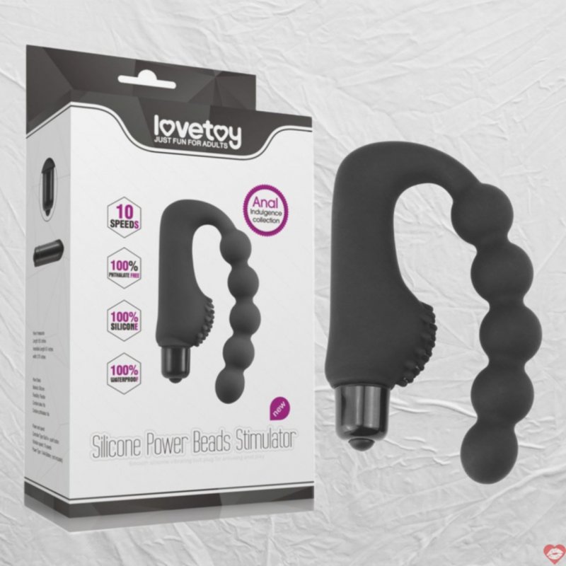 Dụng Cụ Kích Thích Hậu Môn Cho Gay Lovetoy Silicon Siêu Mềm