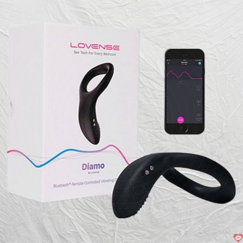 Vòng rung cao cấp Lovense Diamo điều khiển từ xa qua app DC93B