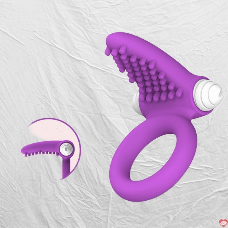 Vòng rung hình lưỡi Dolphin Clever ngăn xuất tinh sớm – XTS 16