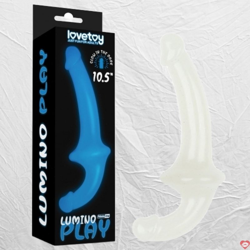 Dương Vật Lumino 2 Đầu Trong Suốt Kích Thích Cực Mạnh 