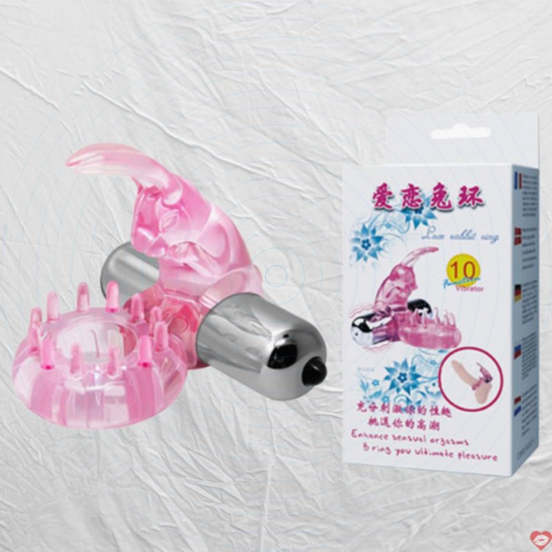Vòng Rung Dương Vật Tai Thỏ Baile - Vòng Rung Tình Yêu Cho Nam