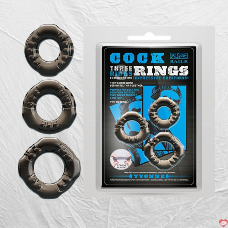 Bộ 3 Vòng Đeo Yvonne Getlock Cockring Baile