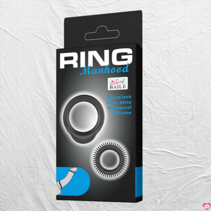 Bộ 2 Vòng Đeo Manhood Cockring