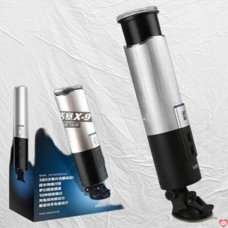 Âm Đạo Giả Gắn Tường Tự động X9 3G Sạc Điện Leten Retractable Cup