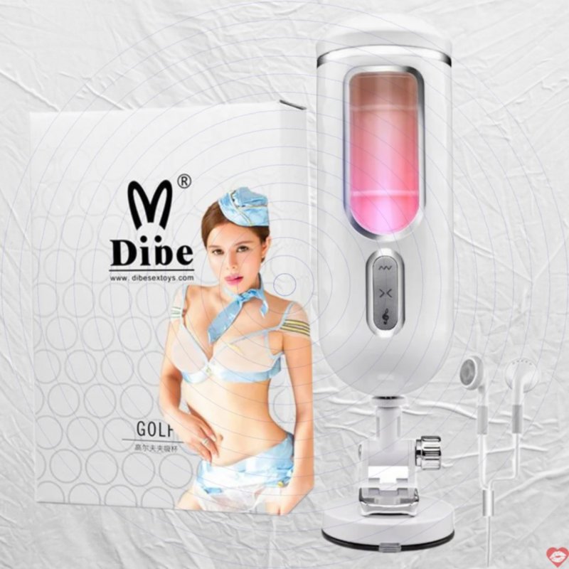 Âm Đạo Giả Dibe Golf Tự Động Rung Thụt Gắn Tường Mạnh Mẽ 