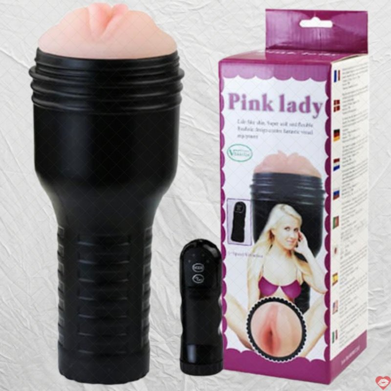 Âm Đạo Giả Đèn Pin Baile Pink Lady 7 Chế Độ Rung
