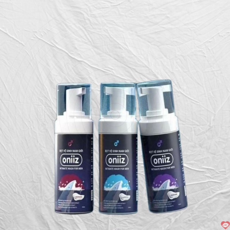 Bọt Vệ Sinh Nam Oniiz 100ml - Khử Mùi Dịu Nhẹ, Sạch Sâu 