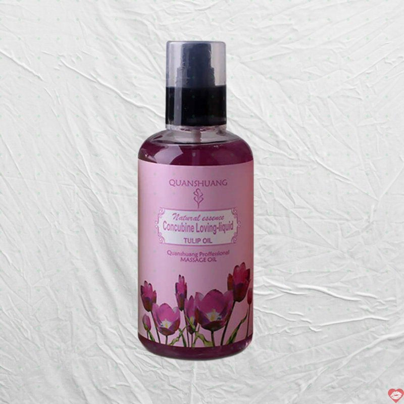 Tinh Dầu Massage Quanshuang Tulip Thơm Mát 300ml Giảm Stress 