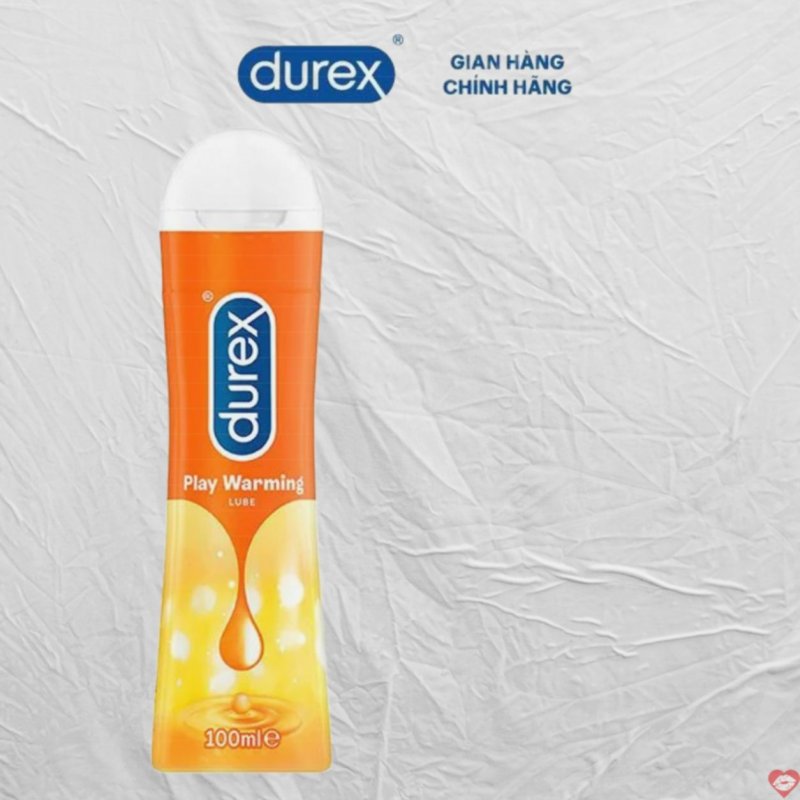 Gel Bôi Trơn Durex Play Warming 100ml Cảm Giác Ấm Áp Mạnh Mẽ 