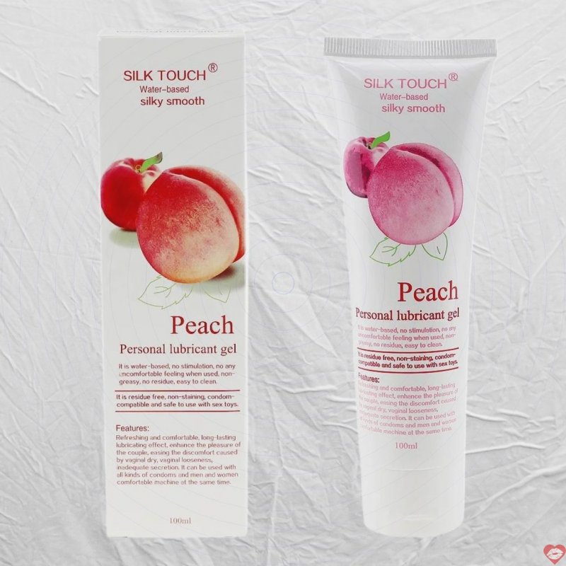 Gel Bôi Trơn Silk Touch Hương Đào 100ml