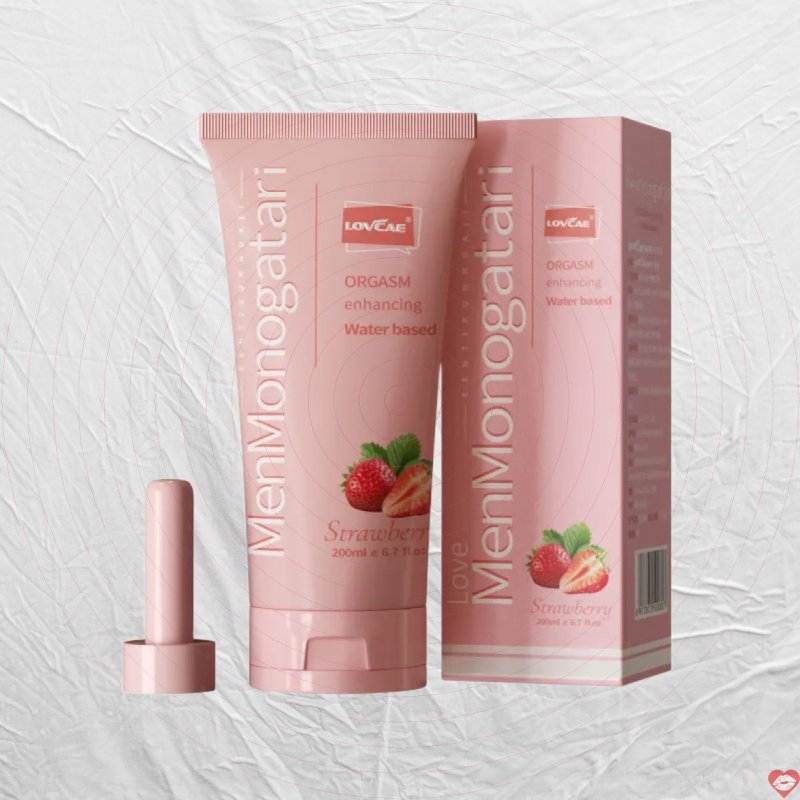 Gel Bôi Trơn MenMonogatari Hương Dâu 200ML