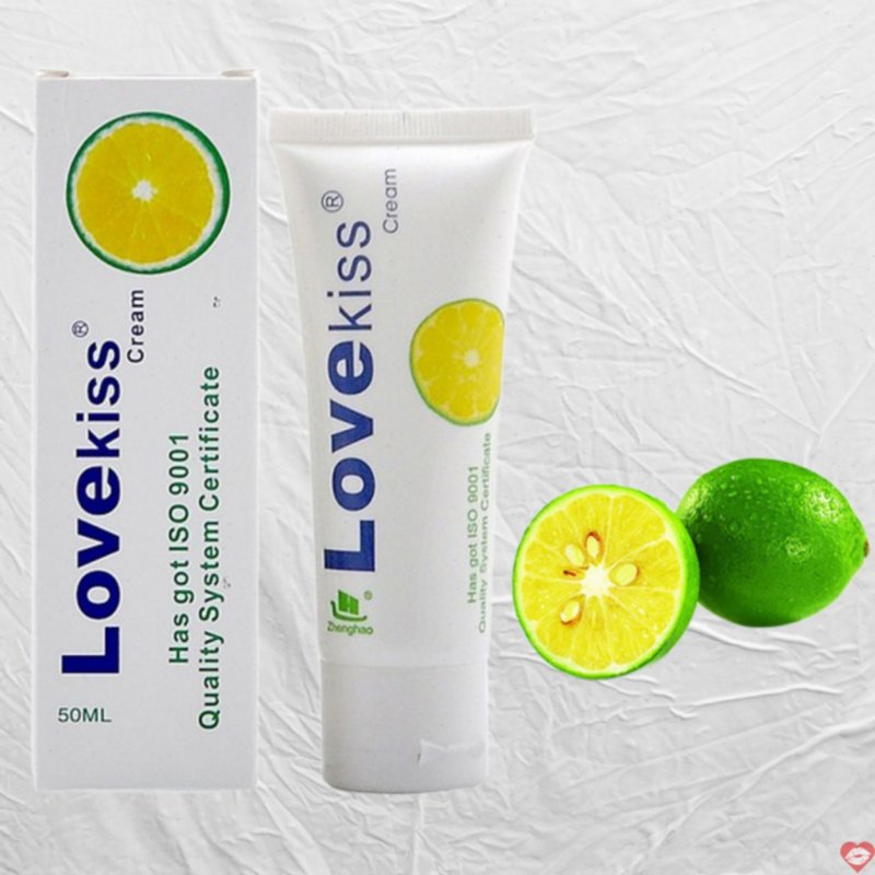 Gel Bôi Trơn Love Kiss Tuýp 50ml Hương Chanh