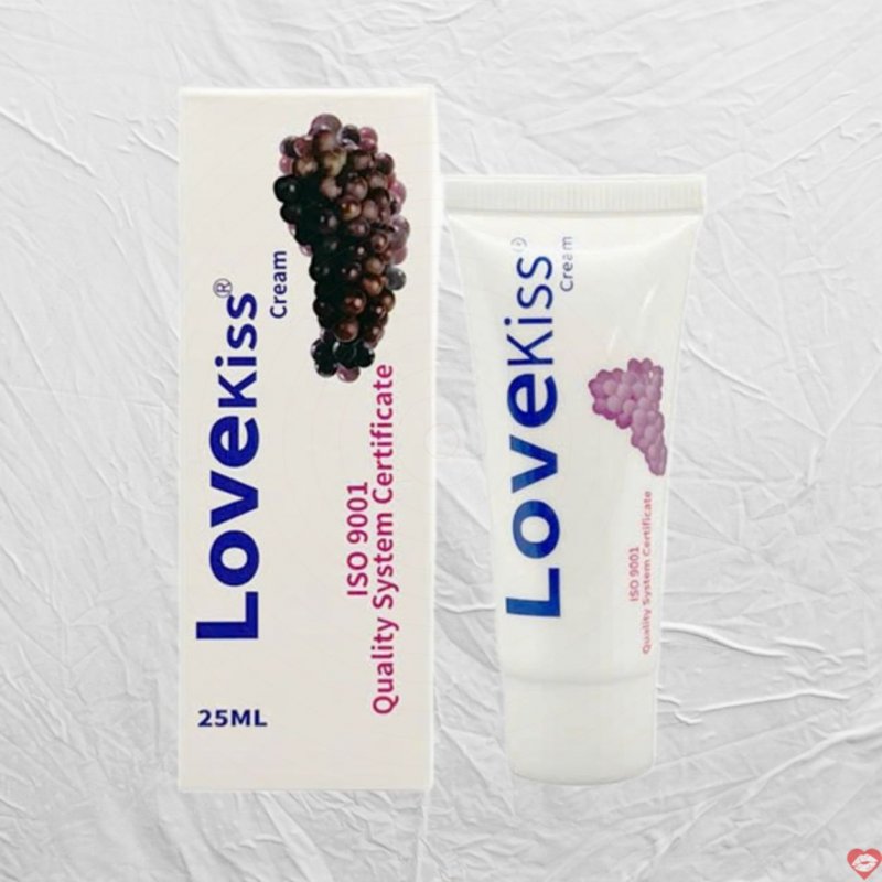 Gel Bôi Trơn Love Kiss Nho Đen 25ml