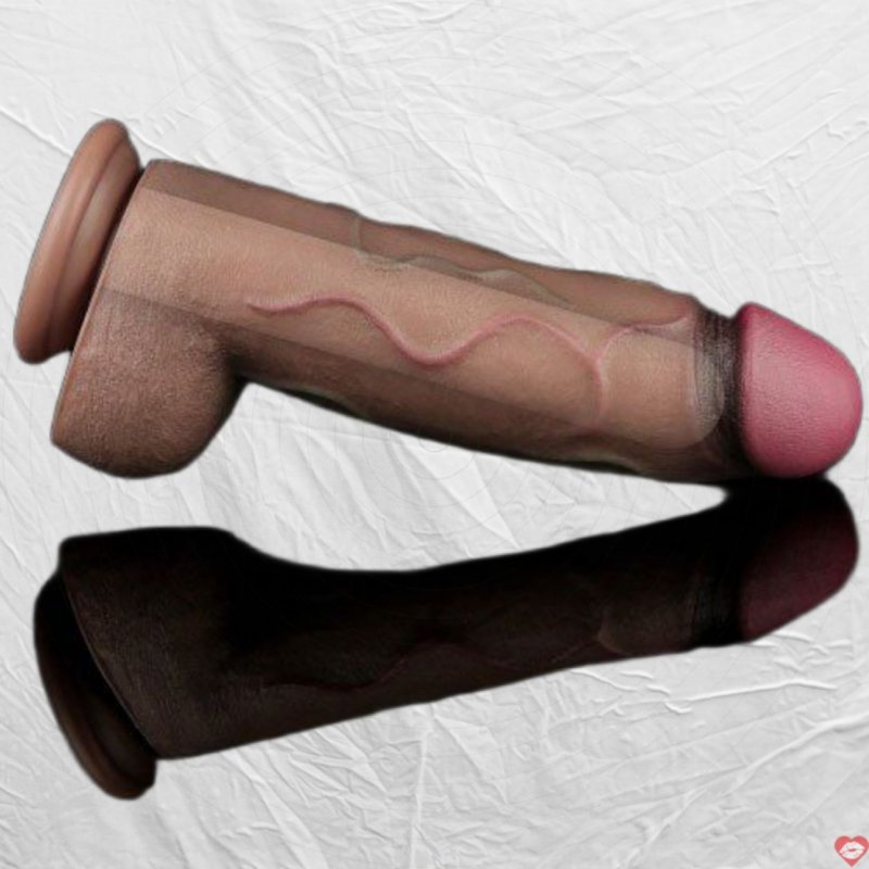 Dương Vật Giả Silicone 2 Lớp 12 Inch - Siêu Phẩm Lovetoy Cực Đã 