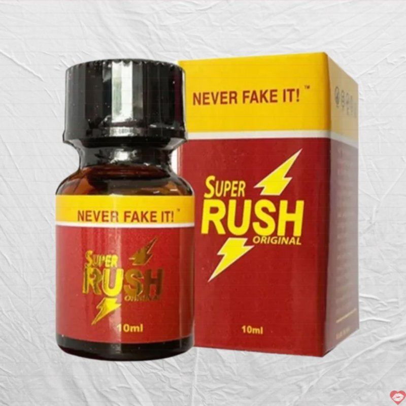 Chai Hít Hỗ Trợ Tăng Hưng Phấn Popper Super Rush Original 10 ml