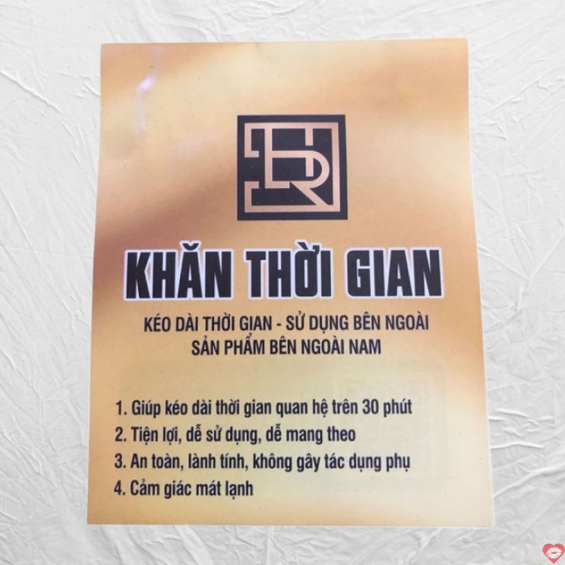 Khăn Thời Gian Khăn Lau Kéo Dài Thời Gian