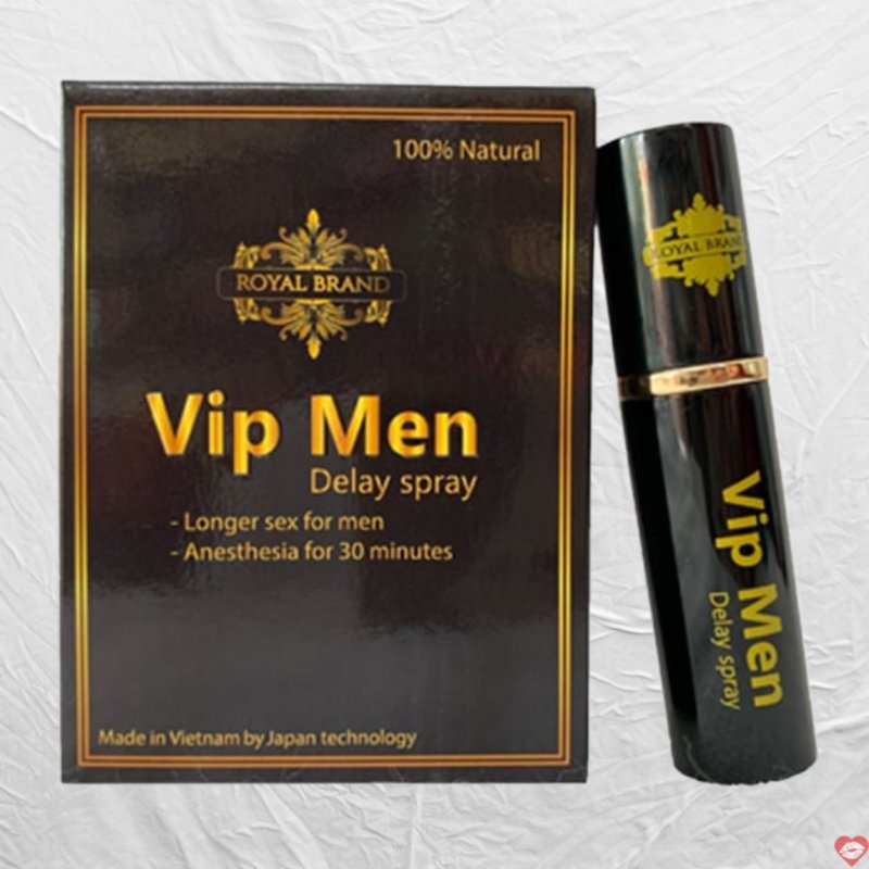 Chai Xịt Vip Men Kéo Dài Thời Gian - 10ml