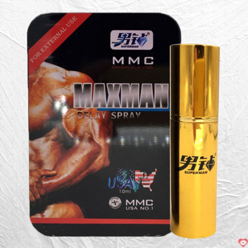Chai Xịt USA MAXMAN Delay Spray MMC - Kéo Dài Thời Gian - 10ml