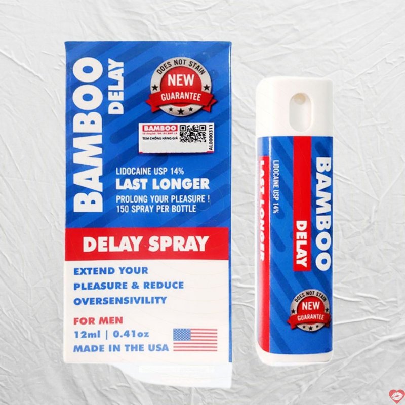 Chai Xịt USA Bamboo Delay - Kéo Dài Thời Gian - 12ml