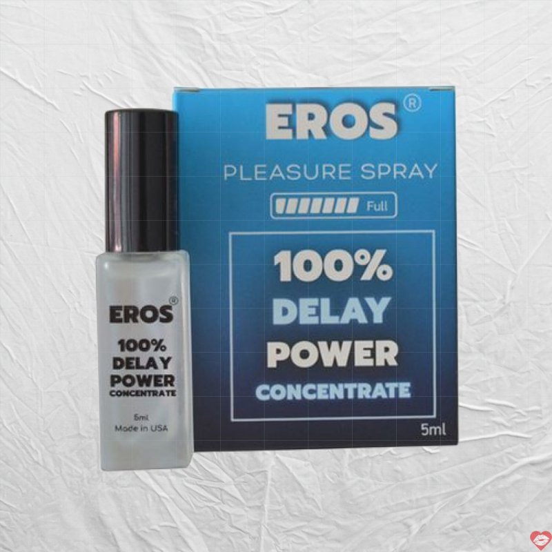 Chai Xịt Eros Delay Power Concentrate - Kéo Dài Thời Gian - 5ml