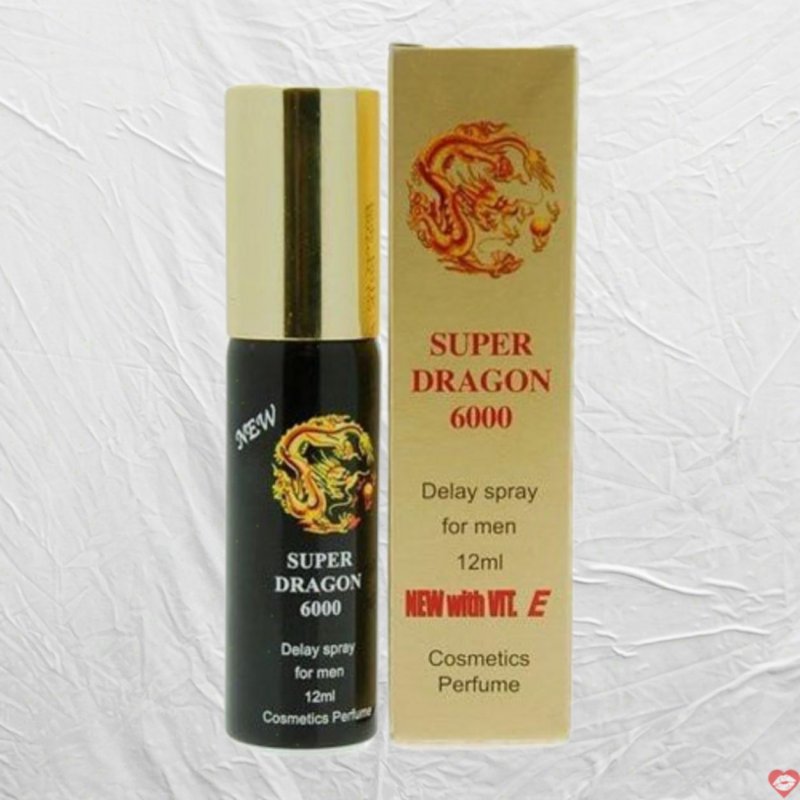 Chai Xịt Đức Super Dragon 6000 - Kéo Dài Thời Gian - 12ml