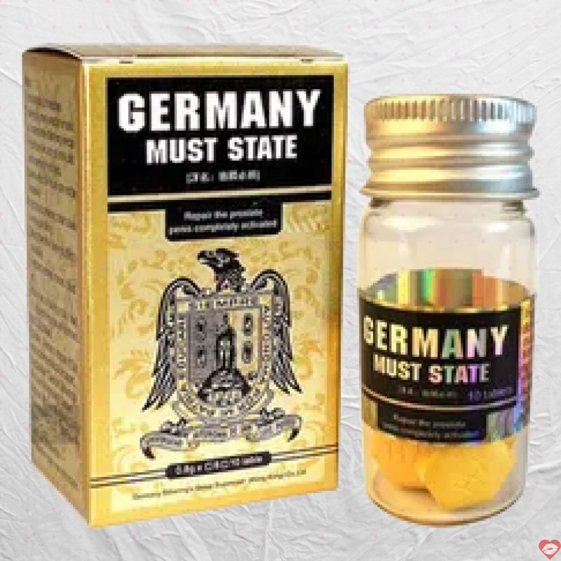Lên đỉnh làm chủ sức mạnh phái nam với GERMANY MUST STATE