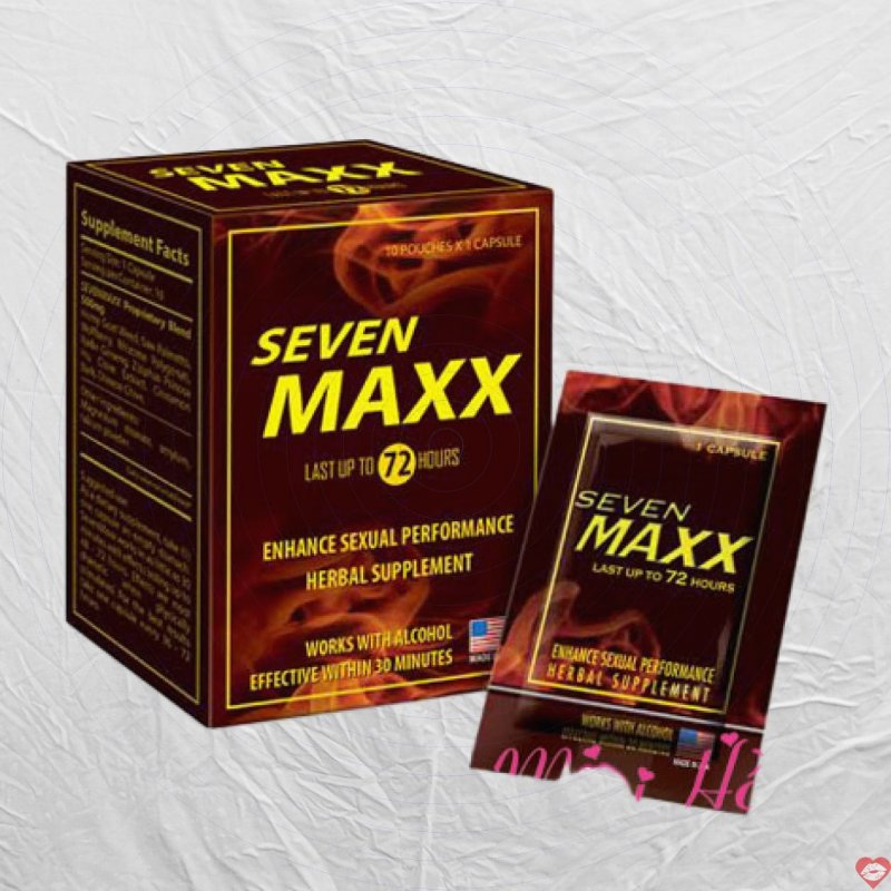 Tăng cường sinh lý tự nhiên sevenmax tác dụng tới 72 giờ