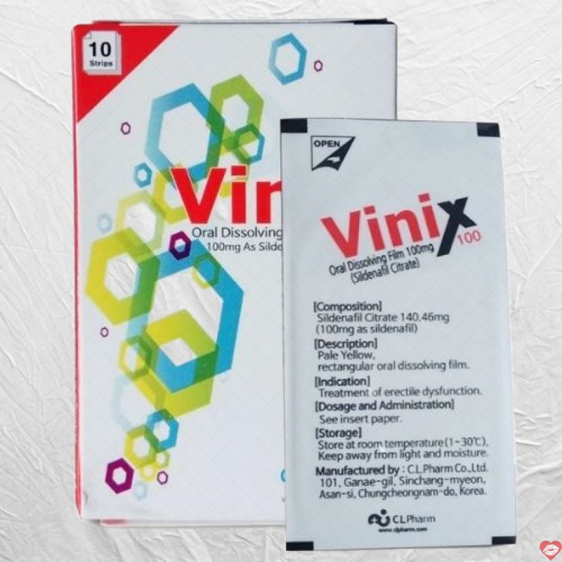 Tem Vinix 100mg Hàn Quốc Chính Hãng